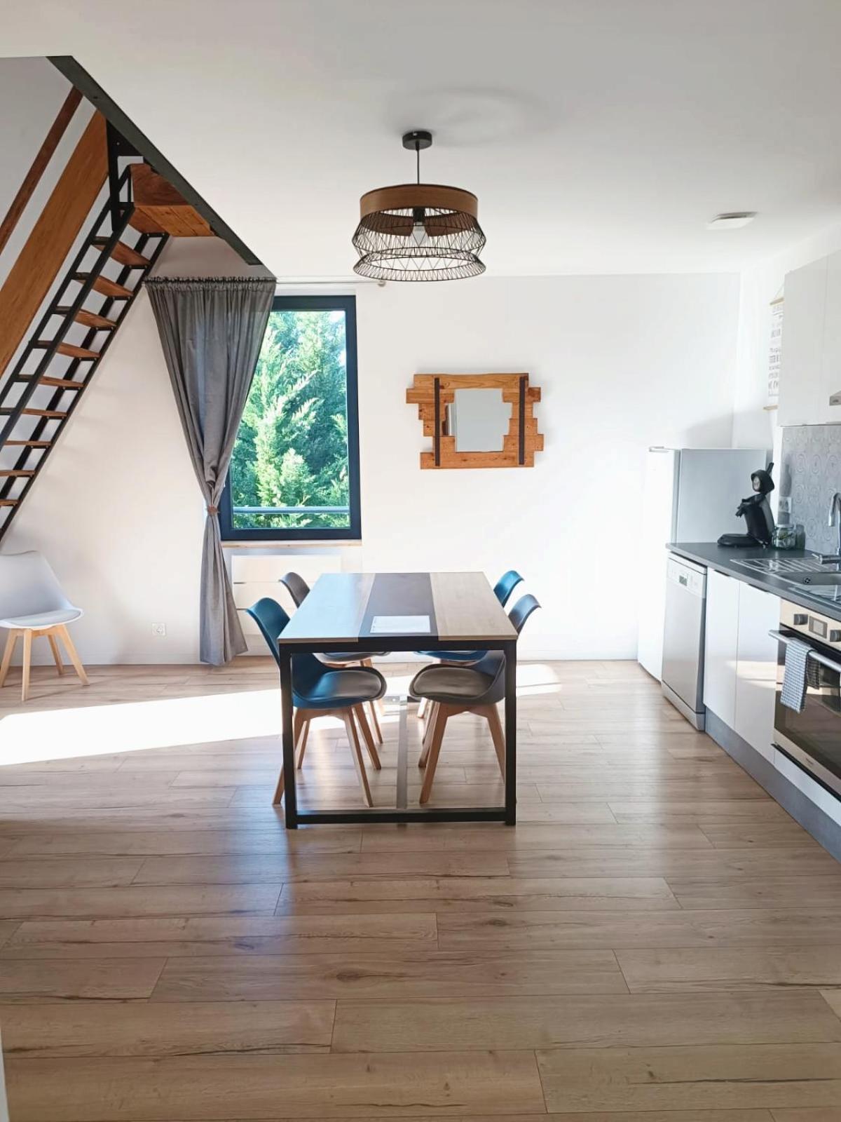 Appartement Duplex Dans Une Ancienne Usine 博普雷奥昂莫热 外观 照片